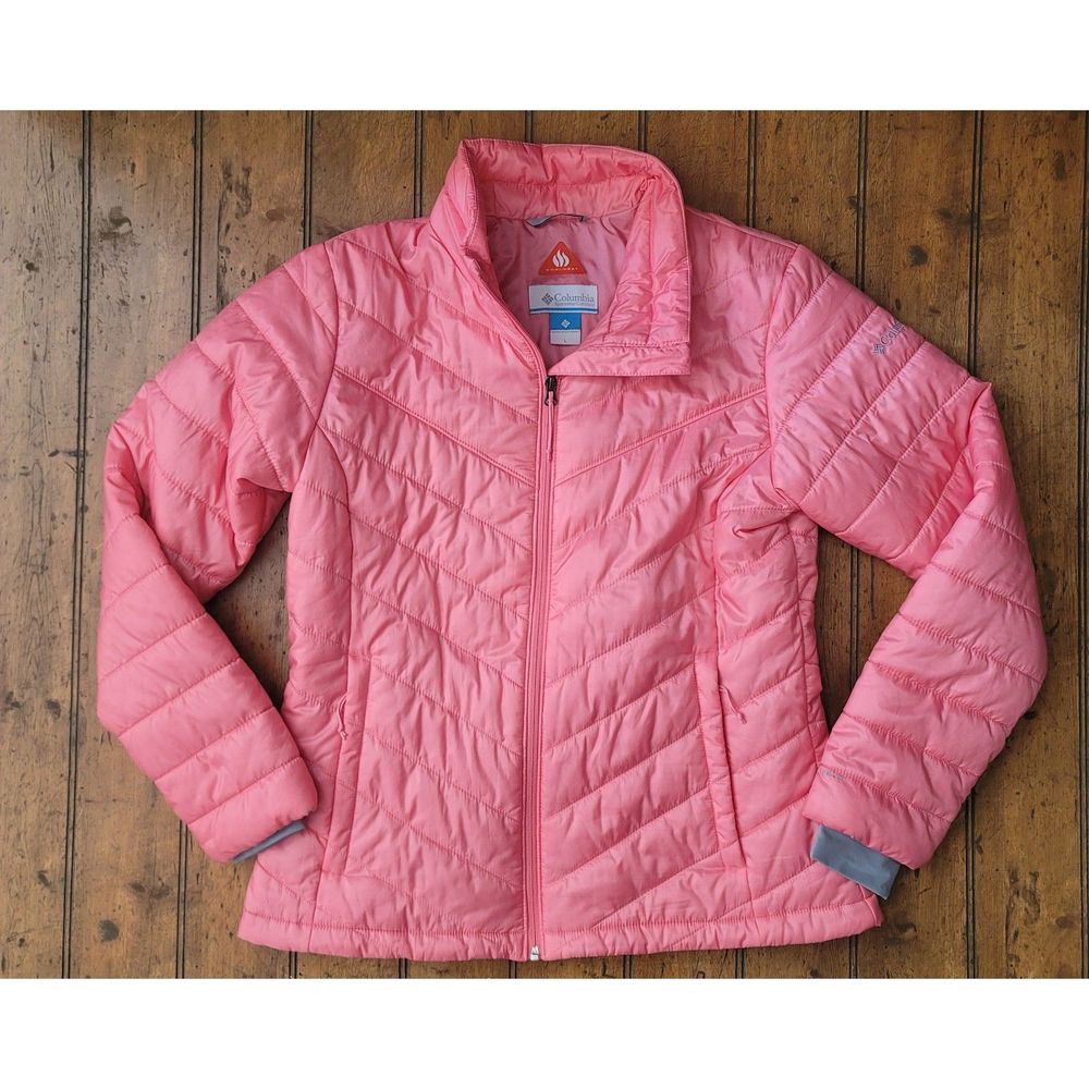 Columbia Pink Quilted Puffer Jacket